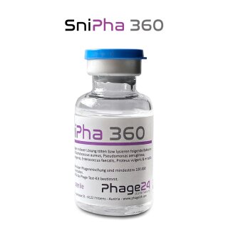 SniPha 360 batteriofagi